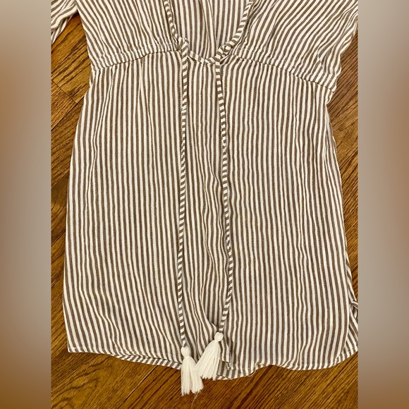 Blue Island Striped Coverup - Picture 4 of 10